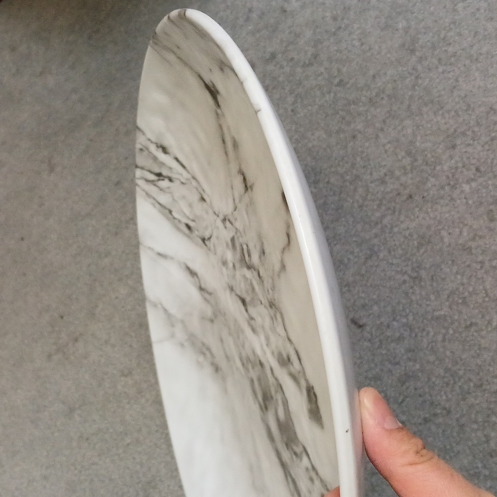 Marble Melamine Salad plates - Picture 4 of 5
